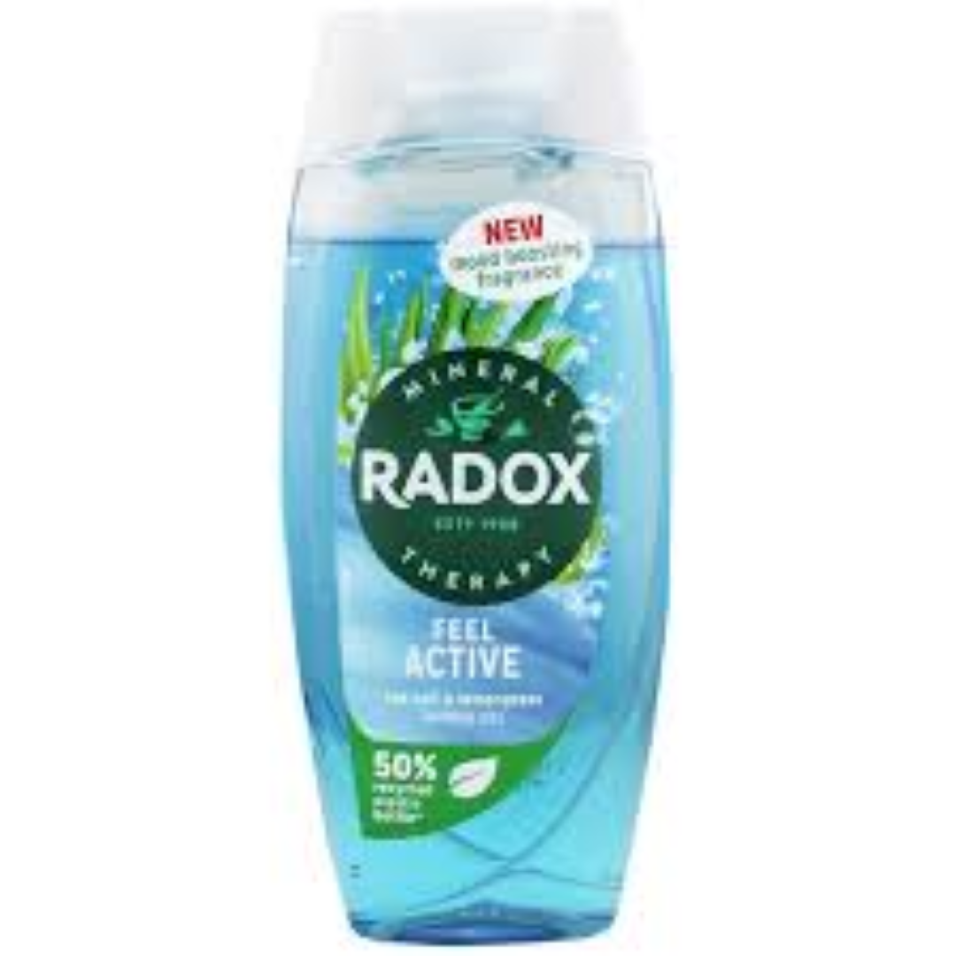 RADOX SHOWER GEL FEEL ACTIVE 250ML